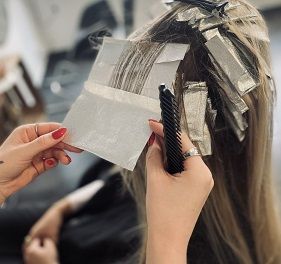 Balayage babyhighlights frisør MBs